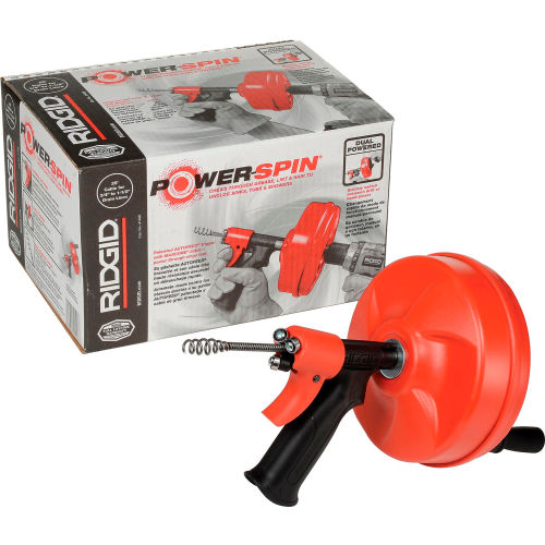 Câble RIDGID® POWER-SPIN™ W MAXCORE™ – 25 pi long. x 1/4 po larg