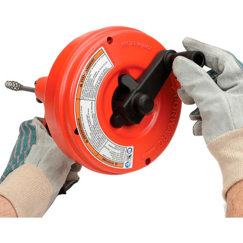 RIDGID® POWER-SPIN™ W MAXCORE™ Cable, 25'L x 1/4