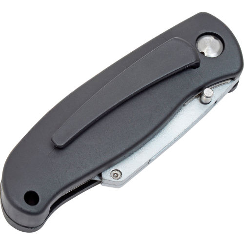 STANLEY, 3 1/4 in/6 1/2 in, Steel, Folding Safety Knife - 33TC02