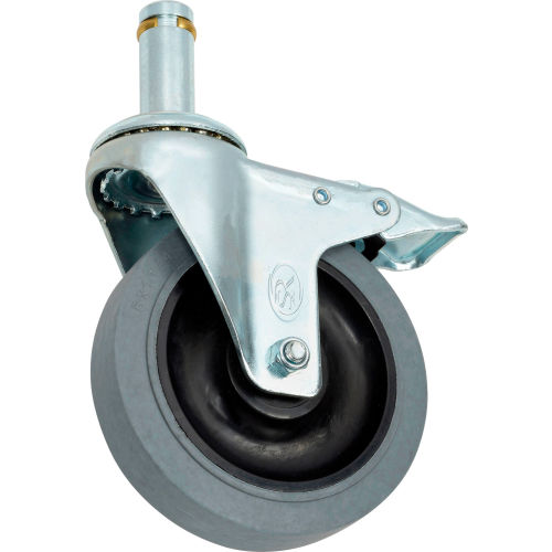 ESD Caster Set (4) Swivel (2) Brake Casters, 5