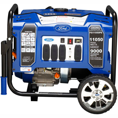 Ford FG11050PE, 9000 Watts, Portable Generator, Gasoline, Start, 120/240V | B2023739 - GLOBALindustrial.ca