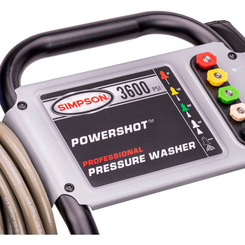 Simpson powershot 3600 psi deals at 2.5 gpm honda gx200