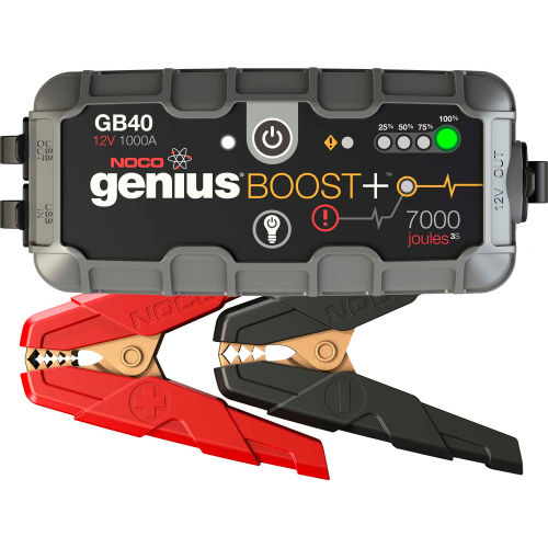 Bloc d'alimentation pour démarrage de secours NOCO Genius Boost Plus,  lithium, 1000 A, ultrasécuritaire - GB40