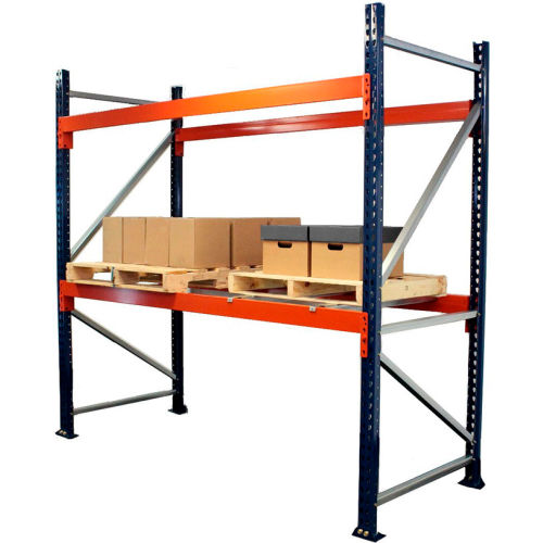 Starter Unit Mecalux Teardrop Pallet Rack 8'H x 8'W x 2'D