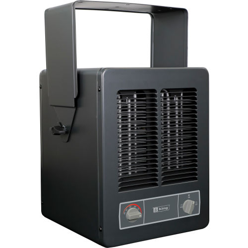 King Pic-A-Watt® Unit Heater KBP2406, 5700W Max, 240V, 1 Phase, Onix Gray |  B892500 - GLOBALindustrial.ca