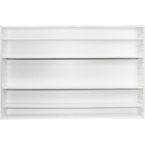 TrippNT™ White PVC Large Pipette Storage Box and Drawer Organizer, 25W x  16D x 3H