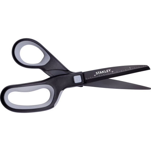 Stanley 8 Non-Stick Titanium Scissors, Gray