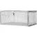 Panier en acier Marlin avec couvercle 368050-31 - Acier inoxydable électropoli - 14"L x 10"W x 6"H Quantité : 1 à 4