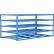 5 Shelf Horizontal Sheet Rack, 10000 Lb. Capacity, Blue