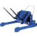 Basculeur électrique de palettes et de conteneurs Vestil Tilt Master, capacité de 4 000 lb, fourches de 57-1/4" de largeur x 36" de longueur