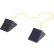 Vestil™ Wheel Chock with Rope, Rubber, 8"L x 5"W x 4-1/8"H