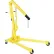 Palans à moteur Vestil™ Shop Crane avec pieds repliables, capacité de 1 tonne