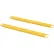 Rallonges de fourches en acier haute résistance Vestil™, 6" de largeur x 72" de longueur, capacité de 4 000 lb, couleur jaune