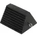 Vestil™ Molded Rubber Wheel Chock with Eye Bolt & Double Jam Nut, 8"L x 9-1/2"W x 6"H