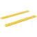 Rallonges de fourches en acier haute résistance Vestil™, 6" de largeur x 84" de longueur, capacité de 4 000 lb, couleur jaune