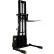 Vestil™ Steel Adjustable Double Mast Stacker 62" Lift, 3000 Lb. Capacity