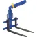 Chariot élévateur suspendu Vestil™ Deluxe en acier, fourches de 42", capacité de 2 000 lb, bleu