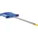 Vestil™ Rug Ram Boom Fork Mounted, 60", Steel, 2500 lb. Capacity, Blue
