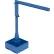 Grue à flèche portable en acier Vestil™ avec socle vide, 8, poutre en I, capacité de 500 lb, bleue