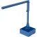 Grue à flèche portable en acier Vestil™ avec socle vide, poutre en I de 10', capacité de 250 lb, bleue