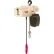 Coffing® JLC 1 Ton, Electric Chain Hoist W/ Chain Container, 10' Lift, 16 FPM, 230/460V