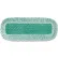 Rubbermaid® 18" Microfiber Damp Room Mop, Green, 6/Case - FGQ41800GR00