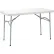 Table pliante en plastique Interion®, 24" x 48", blanche