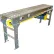 Omni Metalcraft Lineshaft 3' Drive Conveyor LSDS1.9X16-16-3-3-F60-0.75-CD - 1.9" Dia. 16"BF, 3/4 HP