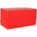 Banc d'accueil rectangulaire antimicrobien Interion®, rouge