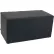 Banc d'accueil rectangulaire antimicrobien Interion®, noir