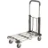 chariot à plate-forme pliante Global Industrial™ chariot plateau télescopique en aluminium, capacité de 300 Lb.