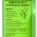 Station de lavage d'urgence pour les yeux et le visage Honeywell, 32 oz, modèle à bouteille unique, 32-000461-0000
