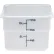 Cambro® Square Food Container W/ Handle, 11-1/4"L x 12-1/4"W x 8-3/4"H, White - Pkg Qty 6