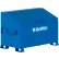 Coffre à couvercle incliné Global Industrial™ pour chantier, 41 pieds cubes, en acier, bleu