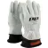 Protège-gants PIP en cuir de chèvre pleine fleur pour gants Novax®, à enfiler, taille 10