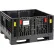 Conteneur d'expédition pliable Global Industrial™, 48" L x 45" l x 25" H, capacité de 1 500 lb, noir
