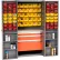 Global Industrial™ Security Work & Storage Cabinet, 38"Wx24"Dx72"H, (3"H)(6"H)(14"H) drawers