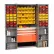 Armoire de rangement et de sécurité Global Industrial™, 38" de largeur x 24" de profondeur x 72" de hauteur, 94 compartiments, 2 tailles de tiroirs