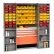 Armoire de rangement et de sécurité Global Industrial™, 38" de largeur x 24" de profondeur x 72" de hauteur, 94 compartiments, 4 tailles de tiroirs