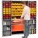 Global Industrial™ Security Work & Storage Cabinet,38"Wx24"Dx72"H,2(3"H) 1(4"H) 1(14"H) drawers