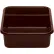 Cambox®, 2 Compartments, 15-5/8"L X 20-1/2"W X 4-7/8"H, Hi-Gloss Plastic, Dark Brown - Pkg Qty 12