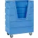 chariot de stockage avant Dandux Blue Hopper chariot , 48 pieds cubes
