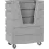 chariot de transport en vrac Dandux Gray Hopper Front, modèle chariot , 48 pieds cubes