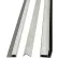 Kit de finition « Wintry Mix » pour Palisade, 94" de long, lot de 6