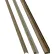 Kit de finitions en chêne naturel « Palisade » (94" de long), lot de 6