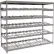 Rayonnage à flux continu Global Industrial™ à profondeur unique, 3 niveaux, 96" de largeur x 48" de profondeur x 84" de hauteur