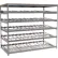 Global Industrial™ Carton Flow Shelving Single Depth 5 LEVEL 96"W x 48"D x 84"H