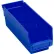 Bac de rangement emboîtable en plastique Global Industrial™, 4-1/8" de largeur x 11-5/8" de longueur x 4" de hauteur, bleu - Lot de 24