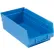 Global Industrial™ Plastic Nesting Storage Shelf Bin 6-5/8"W x 11-5/8"L x 4"H Blue - Pkg Qty 12