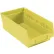 Global Industrial™ Plastic Nesting Storage Shelf Bin 6-5/8"W x 11-5/8"L x 4"H Yellow - Pkg Qty 12